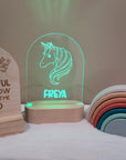 Personalised Night Light 🌙 - Unicorn - The Willow Corner