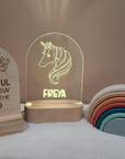 Personalised Night Light 🌙 - Unicorn - The Willow Corner