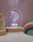 Personalised Night Light 🌙 - Unicorn - The Willow Corner