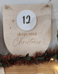 Santa Visits Countdown - Hanging Arch - Christmas Decor - The Willow Corner
